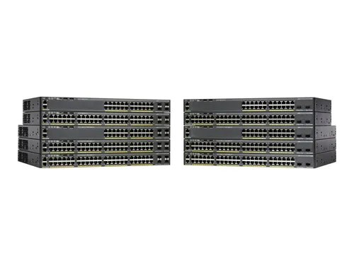 Cisco WS-C2960XR-48LPD-I Switch - 48 Anschlüsse - L3 - managed - stapelbar inkl