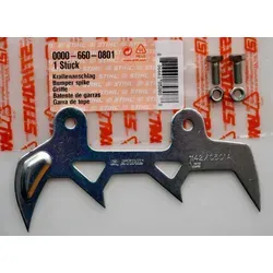 Stihl Original Kralle 00006600801 für Kettensägen - Original Kralle mit Schrauben für die Modelle MS 261, 362 und 462. Ideal für sicheren Halt und präzise Schnitte bei der Baumarbeit.