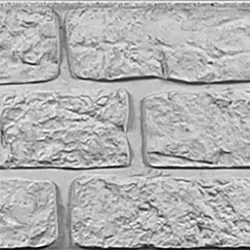 Beckers Betonzaun Platte Klassik Romania 184 cm x 26 cm x 4,8 cm - Gartenzäune mit dekorativem Steinmotiv 'Romania', ideal für Sicht- und Schallschutz, erhältlich in attraktiven RAL-Farben.