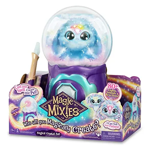 Magic Mixies MGX06000 Crystal Ball Blue Puppen, bunt, Talla única