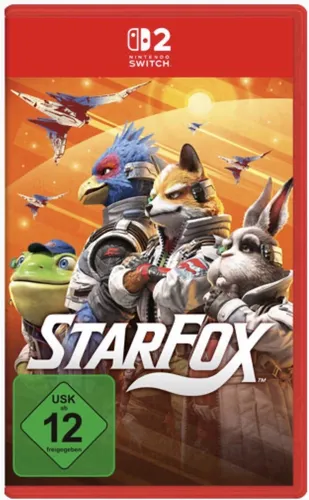 Star Fox Nintendo Switch 2 - Vorbestellung (Release: 25.06.2026) - Erlebe das Abenteuer mit Star Fox auf der Nintendo Switch 2! Vorbestellung für das spannende Familienspiel mit mehrsprachigen Inhalten und USK ab 12 Jahren.