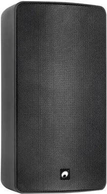 OMNITRONIC ODP-208T Installationslautsprecher 100V schwarz - Hochwertiger PA-Lautsprecher für professionelle Installationen, ideal für klare Sprachübertragung und Musikwiedergabe in öffentlichen Räumen.