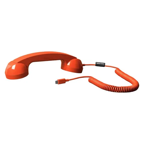 Native Union POP Phone Alarm Red - Sonstiges Handyzubehör mit einzigartigem Retro-Design, ideal für nostalgische Telefonliebhaber und moderne Kommunikation.