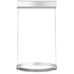 Bopp LED-Pendelleuchte Float Alu, Eisen, Stahl & Metall Grau Alu