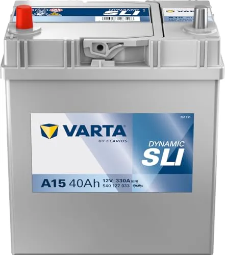 VARTA A15 Blue Dynamic Autobatterie 12V 40Ah - Autobatterie für PKW, 40Ah Leistung, zuverlässiger Start bei jedem Wetter – inkl. 7,50 € Pfand.