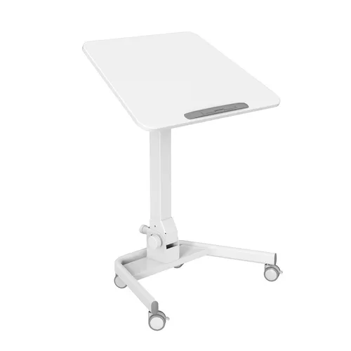 SVITA Schreibtisch JEJU, Mobil und Höhenverstellbar - Kinderschreibtisch mit verstellbarer, neigbarer Tischplatte und leichtgängigen, feststellbaren Rollen für optimale Flexibilität und Ergonomie.