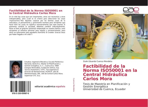 Factibilidad de la Norma ISO50001 en la Central Hidráulica Carlos Mora Stalin Ed