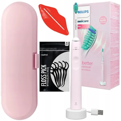 Philips Sonicare Zahnbürste HX3651/11 - Rosa mit Etui und USB Ladegerät - Elektrische Zahnbürsten mit Schalltechnologie für bis zu 3-mal bessere Plaque-Entfernung. Inklusive Reiseetui und 14 Tagen Akkulaufzeit für optimale Hygiene unterwegs.