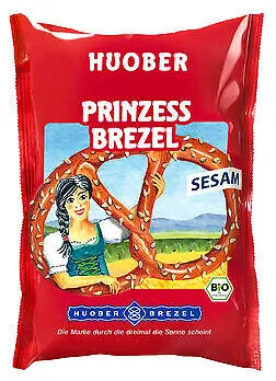 HUOBER BREZEL  Prinzess Brezel mit Sesam 125g