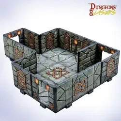 Archon Studio Spielesammlung Hall of Heroes - Modulare Spielesammlung für Tabletop-Fans, ideal für 28-32mm Miniaturen. Innovatives, anpassbares Geländesystem für endlose Spielmöglichkeiten ohne Klebstoff.