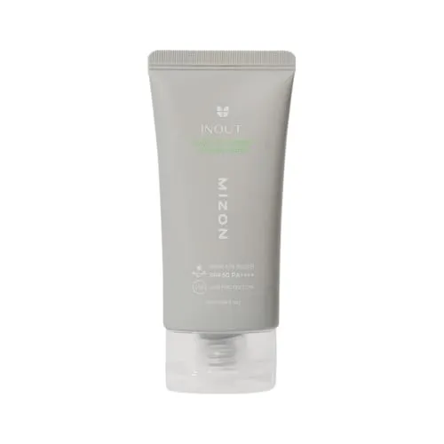 [MIZON] INOUT WATERY SHEER SUNSCREEN SPF50 PA++++ (50 ml) Ultra feuchtigkeitsspendend – 24-Stunden-Sonnenschutz – Geeignet für Akne/empfindliche Haut – 100% vegan