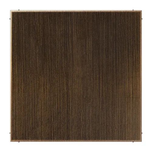 Jung Blind-Abdeckung mit Tragring (Messing Antik) - Lichtschalter - Elegante Blind-Abdeckung aus Messing Antik, ideal für individuelle Ausschnitte und Bohrungen, sorgt für eine stilvolle und praktische Lösung in jedem Raum.