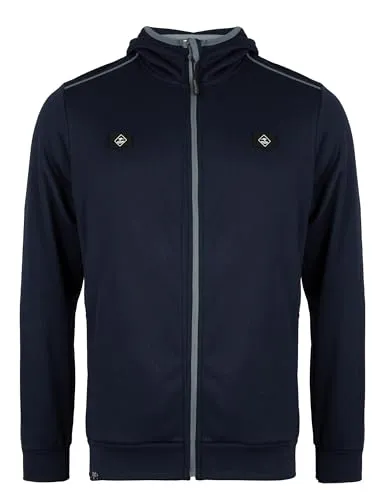 ROADSIGN Australia Herren Fleecejacke Navy 3XL - Bequeme Freizeitjacke für Herren aus weichem Fleece – ideal für kühle Tage. Mit durchgehendem Reißverschluss, Kapuze und zwei Reißverschlusstaschen für sicheren Stauraum. Vielseitig einsetzbar für Alltag, Reisen und Outdoor-Aktivitäten.