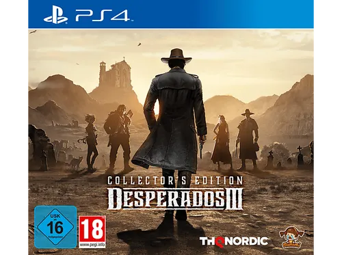 Desperados 3 - Collectors Edition [PlayStation 4] - Strategie-Spiel für PS4, USK ab 16 Jahren, inklusive exklusiver Sammlerstücke für wahre Fans der Reihe.