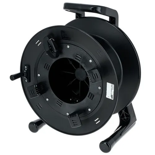 Schill GT 450.RM Kabeltrommel - Kabeltrommel aus Spezialgummi, ideal für Druckluft-, Wasser- und Hochdruckschläuche, mit praktischer Abdeckung und 4 Winkeln für optimale Nutzung.
