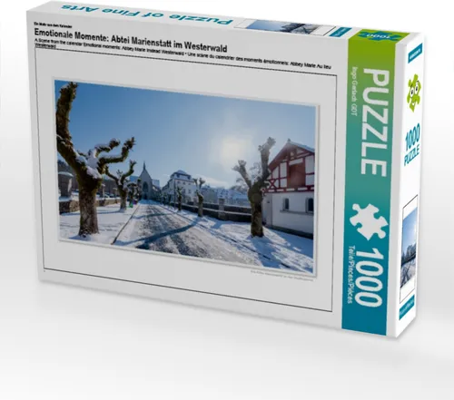 Calvendo Ein Motiv aus dem Kalender Emotionale Momente: Abtei Marienstatt im Westerwald 1000 Teile Puzzle quer 640x480mm, Gerlach GDT Ingo; 7298485