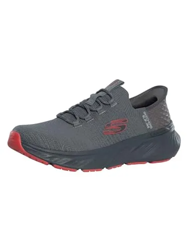 Skechers Herren Sneakers in Anthrazit, Größe 43 EU - Herren-Sneaker aus hochwertigem Fabric, bequem und stylisch für den Alltag und Freizeitaktivitäten.