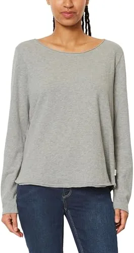 Marc O Polo Denim 52493 - Damen Longsleeve aus 100% Bio Baumwolle, supersoft und vielseitig kombinierbar für jeden Kleiderschrank