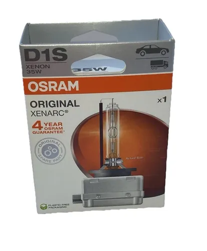 Ams-Osram Hauptscheinwerfer XENARC® ORIGINAL 66140-1HB - Autobeleuchtung mit langer Lebensdauer und hoher Lichtausbeute für optimale Sicht und Sicherheit beim Fahren.