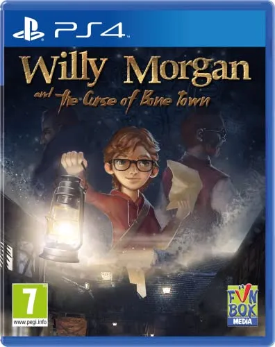 Willy Morgan and the Curse of Bone Town - PS4 Abenteuer Spiel - Erlebe ein spannendes Abenteuer in Bone Town mit Willy Morgan, ideal für junge Entdecker ab 7 Jahren.