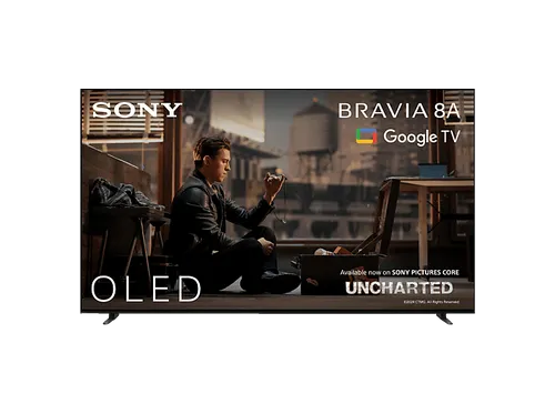 SONY BRAVIA 8A K-77XR8A OLED TV 77 Zoll - OLED-TV mit 4K HDR, Acoustic Surface Audio+ für beeindruckenden Klang und energieeffizientem Design. Perfekt für Ihr Heimkino!