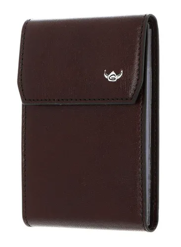 Golden Head Kartenetui Credit Card Case - RFID-Blocker aus echtem Leder - Elegantes Etui aus echtem Leder mit RFID-Schutz. Ideal für bis zu 12 Karten, handlich und perfekt für unterwegs.