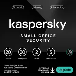 Kaspersky Small Office Security, 1 Lizenz(en), 3 Jahr(e)