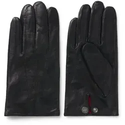 HUGO Lederhandschuhe "Jaan" für Damen, Gr. 10, schwarz - Elegante Damen-Lederhandschuhe von HUGO aus 100% Lammleder, ideal für kalte Tage. Mit stylischem Logo-Pin für einen besonderen Look. Perfekt kombinierbar mit Mützen.