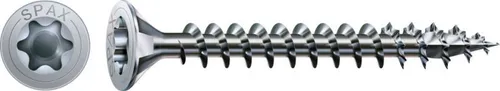SPAX Universalschraube 5 x 25 mm - 1000 Stück, Senkkopf T-STAR plus T20 - SPAX Universalschrauben mit Vollgewinde und 4CUT für optimale Stabilität, ideal für vielseitige Anwendungen im Handwerk und Bau.