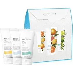 Biotherm Lait de Douche Trio Set – Erfrischende Duschpflege - Erleben Sie das Biotherm Lait de Douche Trio Set mit drei erfrischenden Duschgels. Die sanfte Reinigung und feuchtigkeitsspendende Formulierung sorgen für ein revitalisierendes Duscherlebnis. Verpackt in nachhaltigem Material.