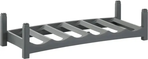 Rotho Flaschenregal Vario 60 x 22 x 14 cm - Haushaltshelfer, platzsparendes Design für optimale Flaschenlagerung in Küche oder Vorratsraum