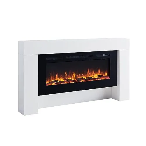 BALDERIA Elektrokamin Zeus – Elektrischer Standkamin mit 3D-Flammeneffekt - Elektrische Kamine mit 3D-Flammeneffekt, energiesparend und sicher durch Überhitzungsschutz – ideal für gemütliche Abende ohne aufwendige Installation.