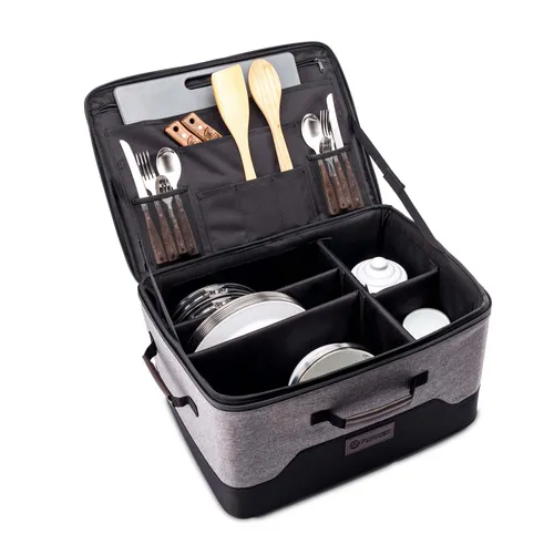 Petromax Catago Box 50 - Hochwertige Campingbox - Grillzubehör: Robuste und praktische Aufbewahrungslösung für Ihre Outdoor-Ausrüstung, ideal für Camping und Grillabende.