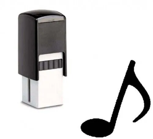 Bonuskartenstempel Stempel mit Motiv Musiknote für Rabattkarten Treuekarten