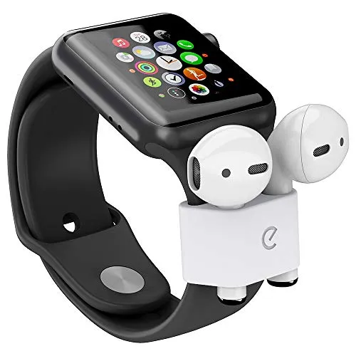 Keybudz AirLockz Smartwatch Halterung - für AirPods Pro und AirPods, praktischer Zugriff und sichere Aufbewahrung an Ihrer Apple Watch