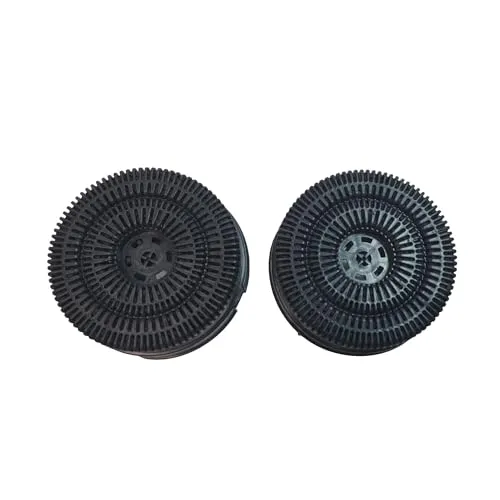 Aktivkohlefilter Set für Dunstabzugshaube, Modell 58 - Backofen- & Herdteile, 2er Set Kohlefilter für effiziente Luftreinigung, kompatibel mit Marken wie Whirlpool, Ariston und Electrolux.