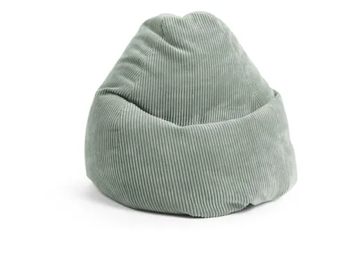 Sitting Point Shara XXL Sitzsack aus Flauschcord - Sitzsäcke: Kuscheliges Flauschcord für höchsten Komfort, waschbare Hülle und individuelles Sitzerlebnis dank flexibler EPS-Perlen-Füllung.