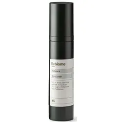 Rebiome ReFence Sunscreen SPF30 50ml - Sonnenpflege mit langanhaltendem, seidig weichem Schutz, der UVA-/UVB-Strahlen und Umweltverschmutzung abwehrt. Ideal für alle Hauttypen und enthält das einzigartige FensebiomeTM-Peptid für extra Hautschutz.