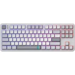 Dark Project ALU Daylight Gaming-Tastatur - Mechanische Gaming-Tastatur mit G3MS Zircon-Schaltern für flüssiges Spielerlebnis und Hot-Swap-Technologie. Perfekte Anpassung dank RGB-Beleuchtung und Geräuschdämmung für ein beeindruckendes Tippgefühl.