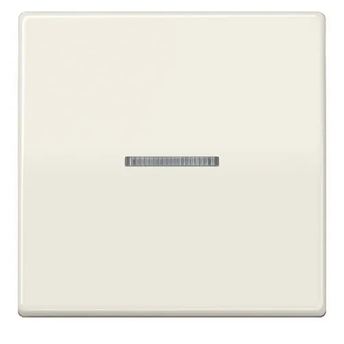 Jung KNX RF Taster 1fach AS 10911 ST RF - Eleganter Unterputz-Taster für KNX-Systeme, bietet bidirektionale Funkkommunikation und eine glänzende Oberfläche für modernes Design.