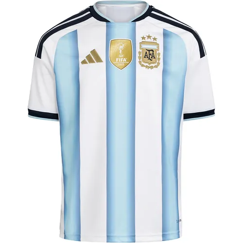 ADIDAS PERFORMANCE Fußballtrikot "AFA H JSY Y D" für Jungen, Gr. 176, weiß/icey blau - Das adidas Fußballtrikot für Jungen vereint Tradition und Zukunft. Mit atmungsaktivem Climacool Material und stylischen 3-Streifen ist es das perfekte Outfit für junge Fußballfans, die ihre Leidenschaft zeigen möchten.