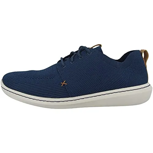 Clarks Herren Step Urban Mix Sneaker, Khaki, 44.5 EU - Herren-Sneaker aus hochwertigem Glattleder, bieten komfortable Passform und sind aus verantwortungsvollem Leder gefertigt.