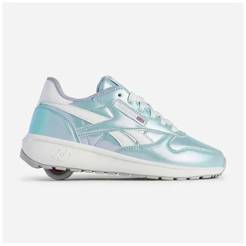 Heelys Sneaker Reebok Classic HE01866050 - Stylische Freizeitschuhe in Silber mit Kunstleder-Obermaterial. Ideal für Herren, die Komfort und cooles Design schätzen. Perfekt für aktive Freizeitgestaltung.
