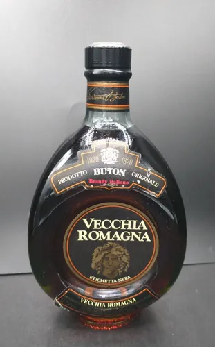 Vecchia Romagna Etichetta Nera Brandy 38% Alkohol Italien 0,7 Liter