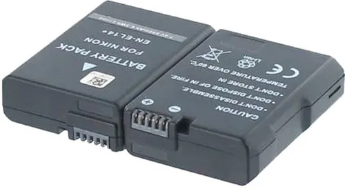 Akku kompatibel mit Nikon D3200 - Hochwertiger Ersatzakku - Kamera-Akkus für Nikon D3200, ideal als Ersatzakku mit hoher Lebensdauer und Sicherheitsschutz gegen Überladung.