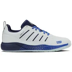 K-Swiss Ultra Court Padel Schuh für Herren - Innovativer Padel-Schuh mit angepasster Tennistechnologie für optimale Leistung. Atmungsaktives Obermaterial sorgt für Stabilität und Komfort, während die spezielle Außensohle hervorragenden Grip bietet.