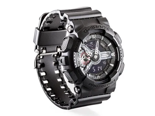 Casio G-Shock GA-110MB-1AER Herrenuhr – Sportliche Armbanduhr - Armbanduhren: Robuste G-Shock Herrenuhr mit Weltzeitfunktion, ideal für Abenteuer und Sport, langlebiges Resin-Gehäuse und stylisches Design.