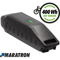Maratron Ersatz-Akku 36V 11Ah für Yamaha Rahmenakku - Elektrofahrradteile, leistungsstarker Lithium-Ionen Akku mit 11Ah für lange Fahrten und optimale Leistung, kompatibel mit verschiedenen Yamaha Modellen.