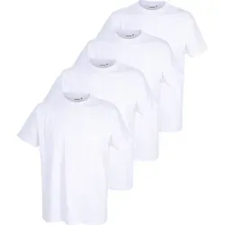 GÖTZBURG Unterziehshirt Herren Unterhemd 4er Pack - Größe 56, aus 100% Baumwolle und besonders weich für optimalen Tragekomfort