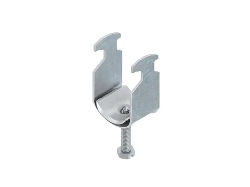Niedax Bügelschelle B 76 E3 - Rostfreier Stahl - Hochwertige Bügelschelle zur Montage auf Profilschienen, ideal für die sichere Kabelbefestigung. Robuste Konstruktion aus rostfreiem Edelstahl für dauerhaften Einsatz.
